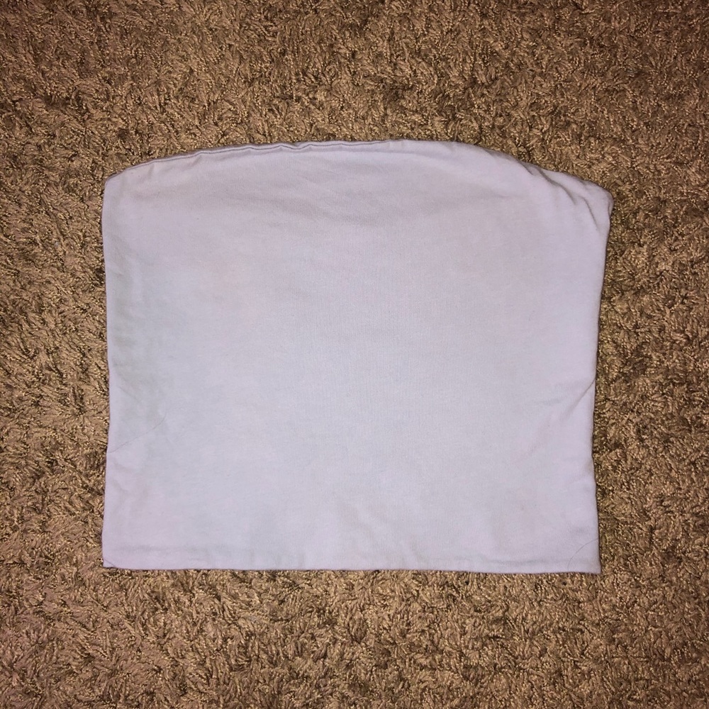 Brandy Melville light blue tube top
